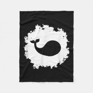 Save The Orca, Orcas - Save The Whales, Ocean Envi Fleece Blanket