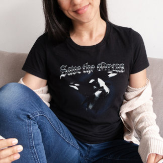 Save the Orcas 90s Bootleg Aesthetic T-Shirt