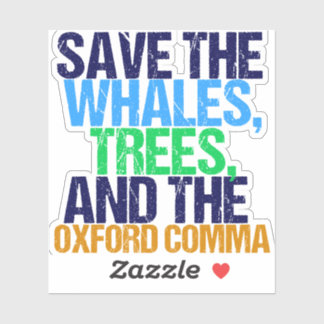 Save the Oxford Comma Humour
