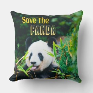 Save The Panda Cushion