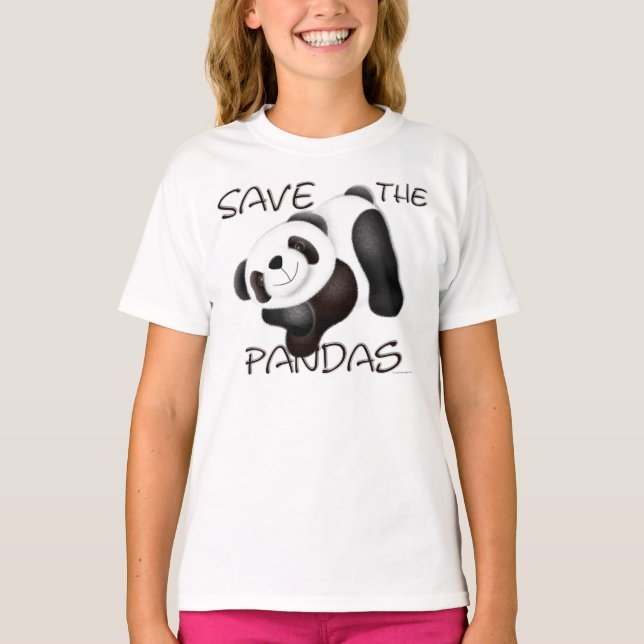 Save The Pandas T-Shirt (Front)