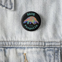 Save the Pangolin Cute Endangered Animal Activist