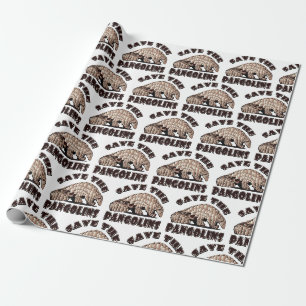Save The Pangolins Wrapping Paper
