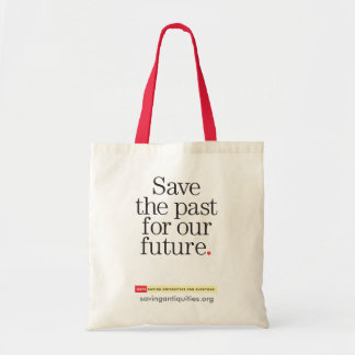 Save the past for our future bag
