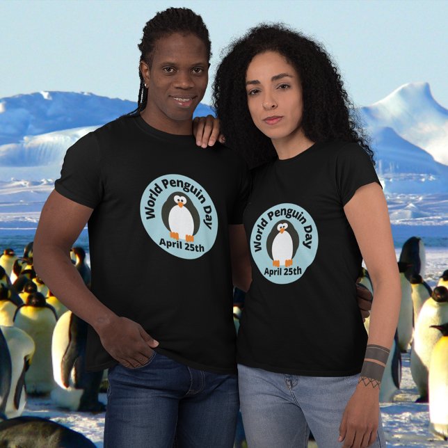 Save the Penguin World Penguin Day  T-Shirt (Creator Uploaded)