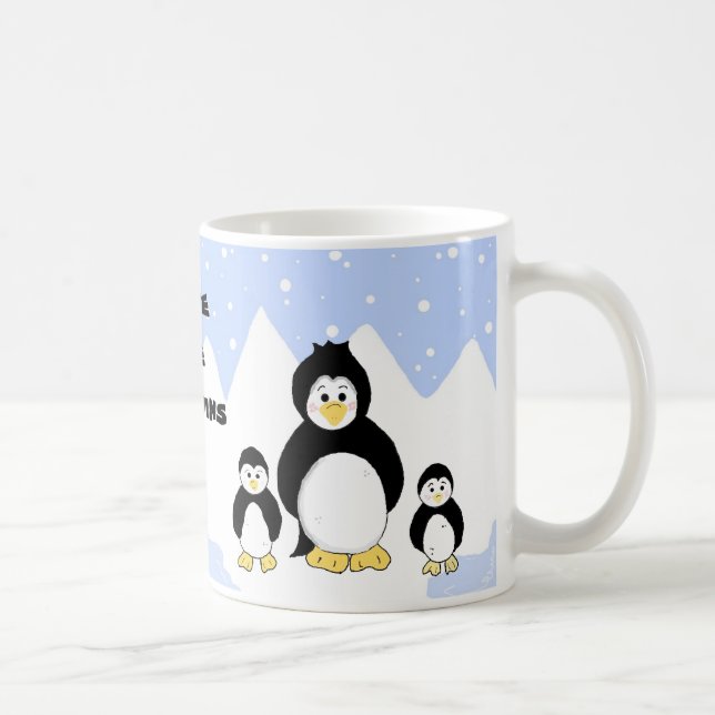 Save the Penguins Coffee Mug (Right)