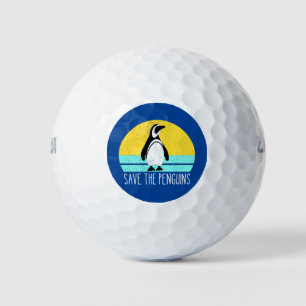 Save The Penguins Golf Balls