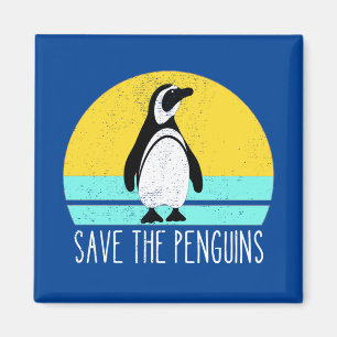 Save The Penguins Magnet