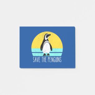 Save The Penguins Post-it Notes