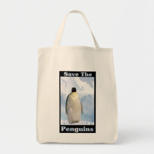 Save the Penguins Tote Bag