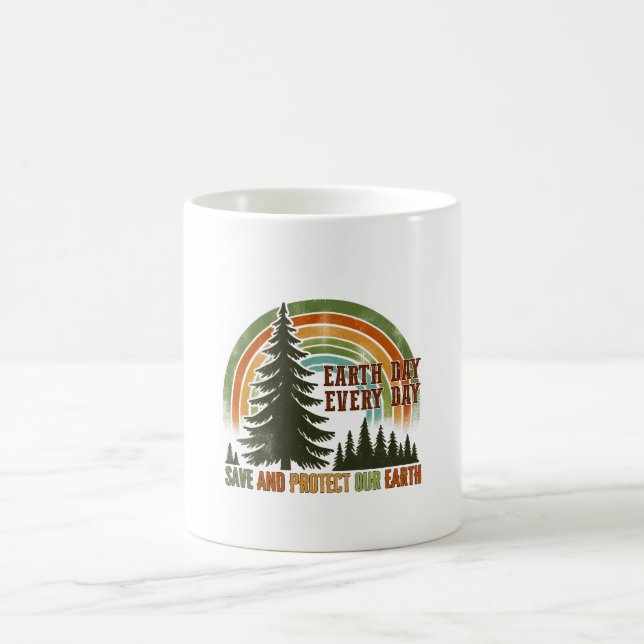 Save The Planet Coffee Mug (Center)