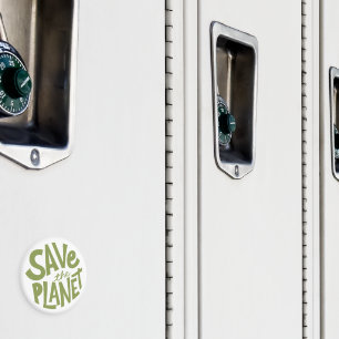 Save the Planet Eco Design Magnet