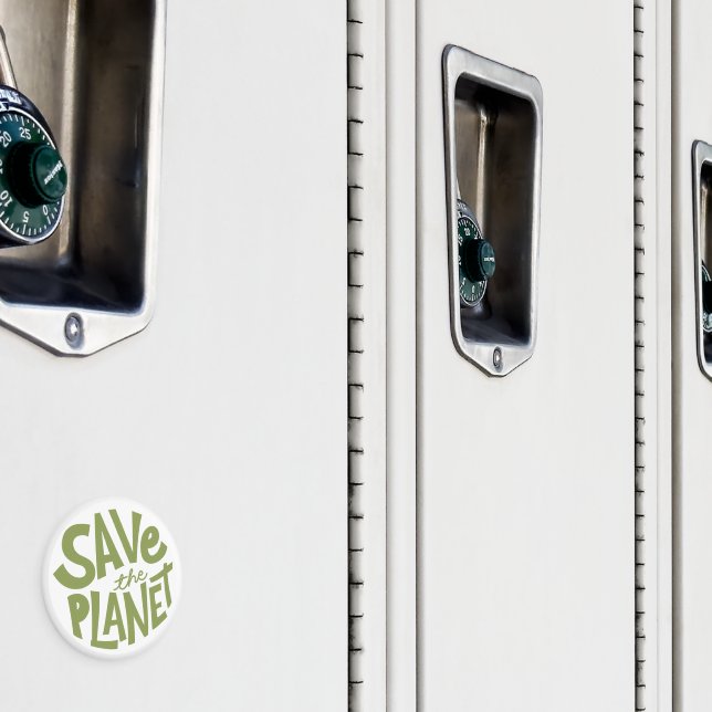 Save the Planet Eco Design Magnet (In Situ (Locker))