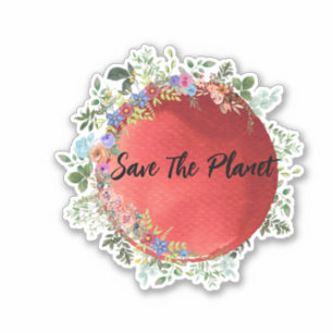 Save The Planet Sticker