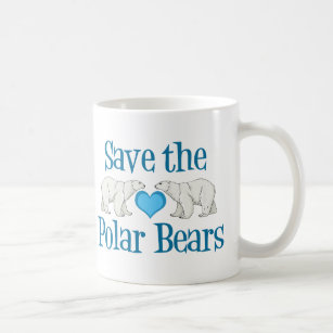 Save the Polar Bears Coffee Mug