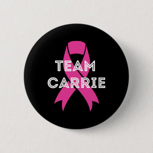Save The Pumpkins Skeleton Halloween Breast Cancer 6 Cm Round Badge