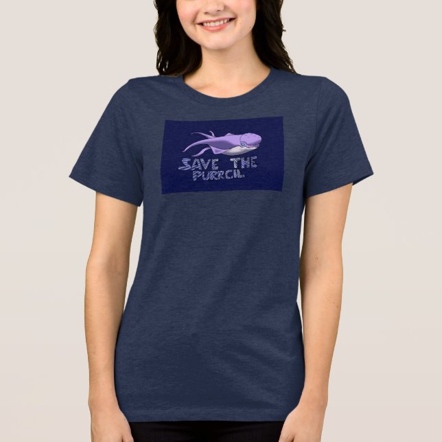 Save the Purrgil Tri-Blend Shirt (Front)