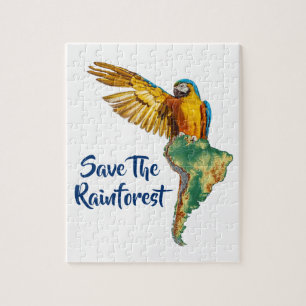 Save The Rainforest Jigsaw Puzzle