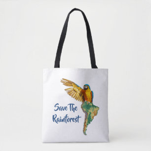 Save The Rainforest Tote Bag