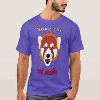 save the red panda 1 T-Shirt