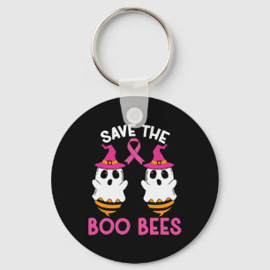 Save The S Breastees Boo Bees Breast Cancer Awaren Key Ring