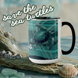 Save the Sea Turtle Mug