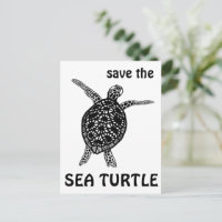 Save the Sea Turtle Tortoise Climate Change