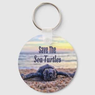 Save The Sea Turtles Key Ring