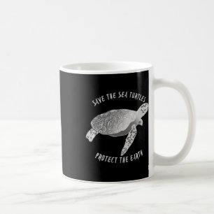 Save The Sea Turtles Protect The Earth Ocean Coffee Mug