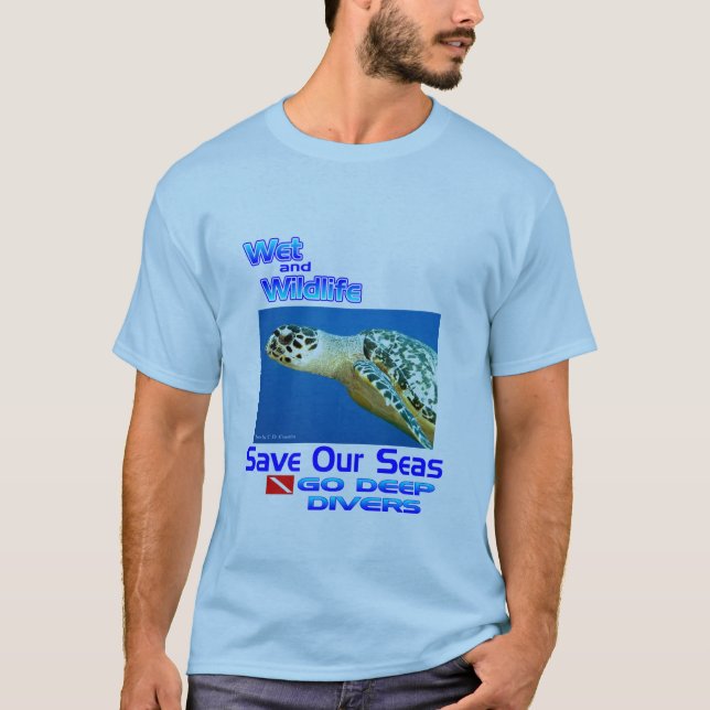 Save the Sea Turtles T-Shirt (Front)