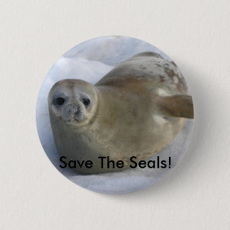 Save The Seals! Button