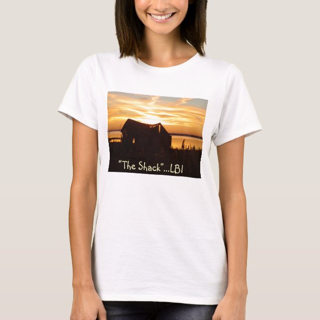 Save the Shack!  Ladies T-shirt (Front)