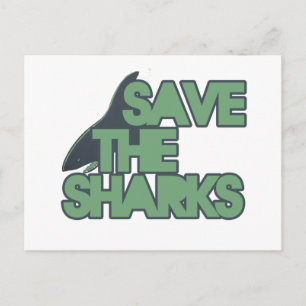 Save the Sharks Postcard