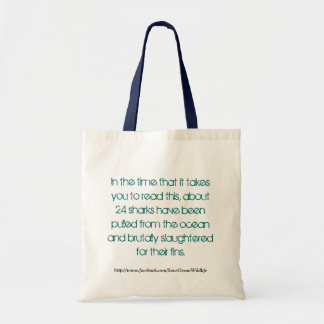 Save the Sharks tote bag