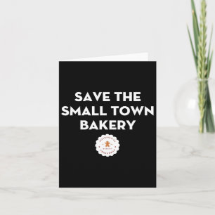 Save The Small Town Kery Gingerbread Christmas Coo Card