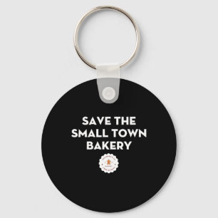 Save The Small Town Kery Gingerbread Christmas Coo Key Ring