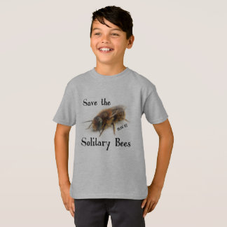 Save the Solitary Bees Mason Bee T-Shirt