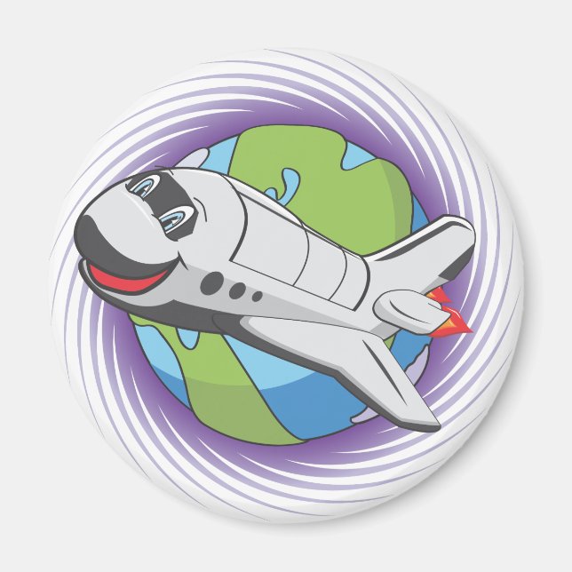 Save the Space Program Magnet (Front)