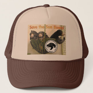 SAVE THE SUN BEARS TRUCKER HAT