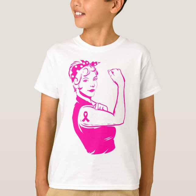 Save the Tatas - Breast Cancer Awareness Believe T-Shirt (Front)