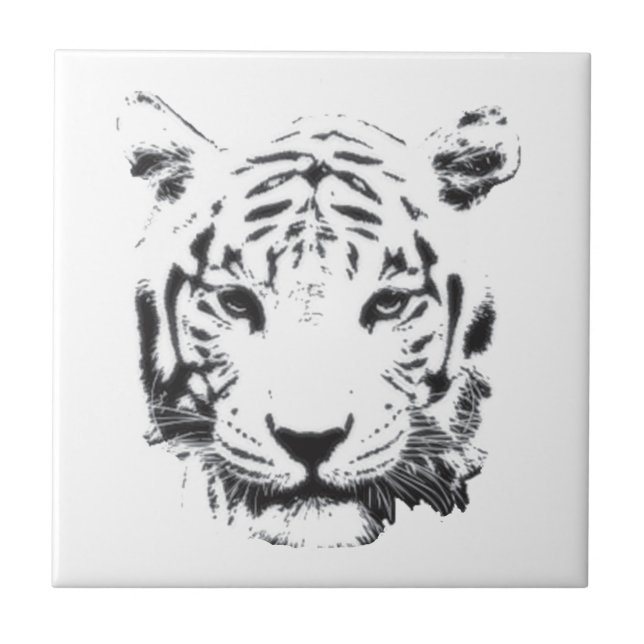 Save the Tiger Extinction is Forever Tile (Front)