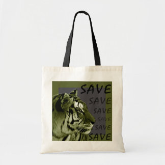 Save the Tigers Tote Bag