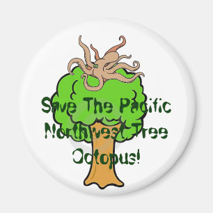 Save the Tree Octopus! Magnet