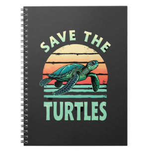 Save The Turtles Animal Turtle Pet Lover (1) Notebook