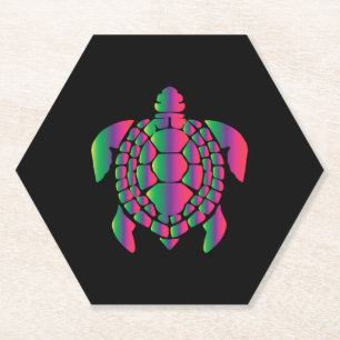 Save The Turtles Earth Day Ocean Coastal Cleanup S Paper Coaster