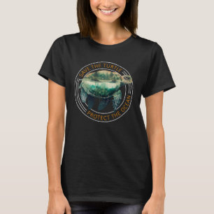Save the Turtles Save the Ocean Environmental Care T-Shirt