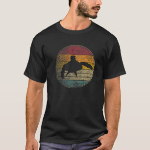 Save The Turtles Sea Ocean Vintage Retro Silhouett T-Shirt
