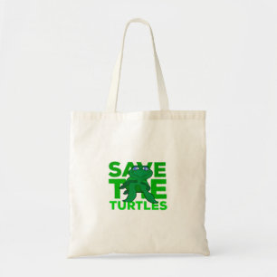 Save The Turtles Tote Bag