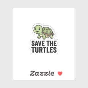 Save The Turtles Vintage Turtle Conservation Shirt