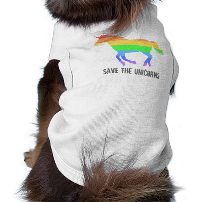 Save The Unicorns Shirt (Back)